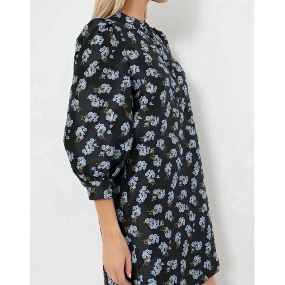 Tuckernuck Pomander Place Samantha Dress Small Jacquard Heirloom Floral - Picture 3 of 14